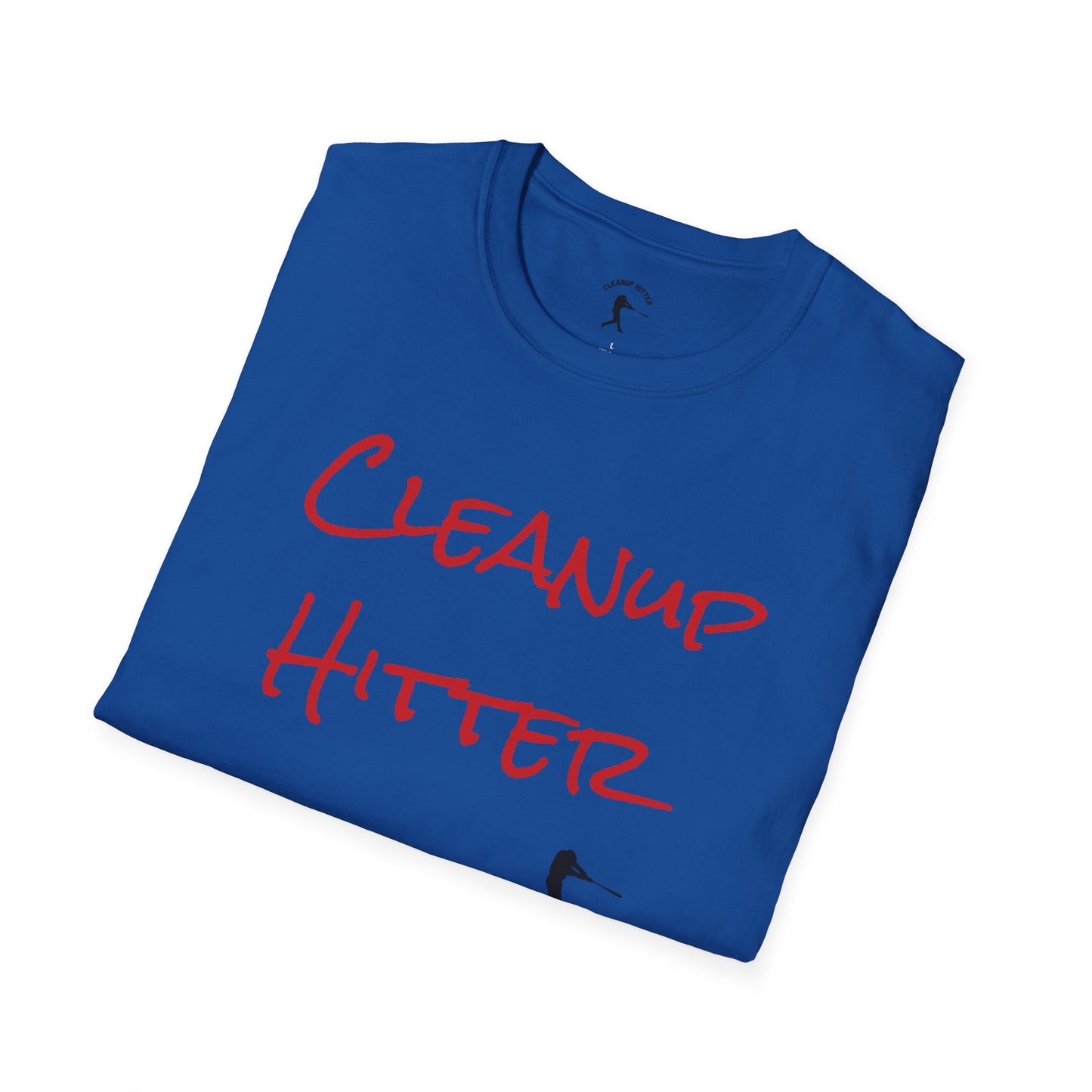 Cleanup Hitter Unisex Softstyle T-Shirt - Baseball Tee