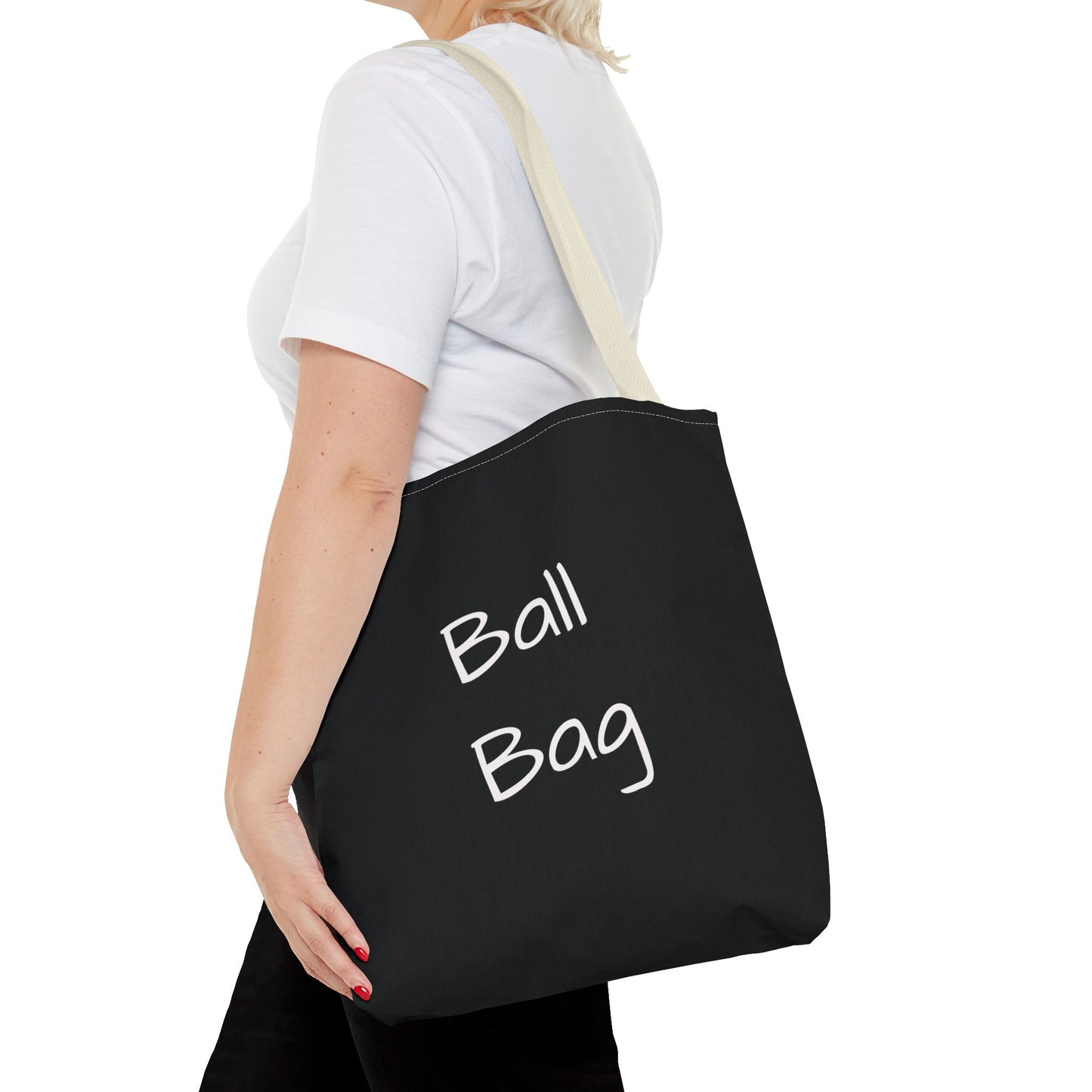 Black BaseBall Bag Tote Bag