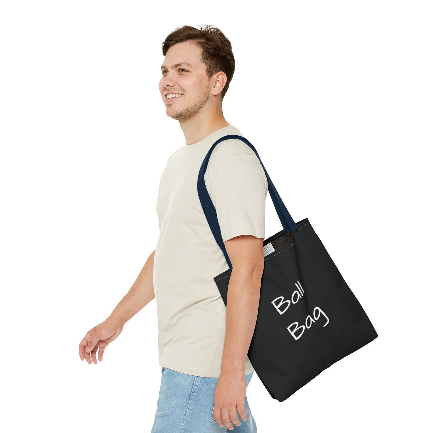 Black BaseBall Bag Tote Bag