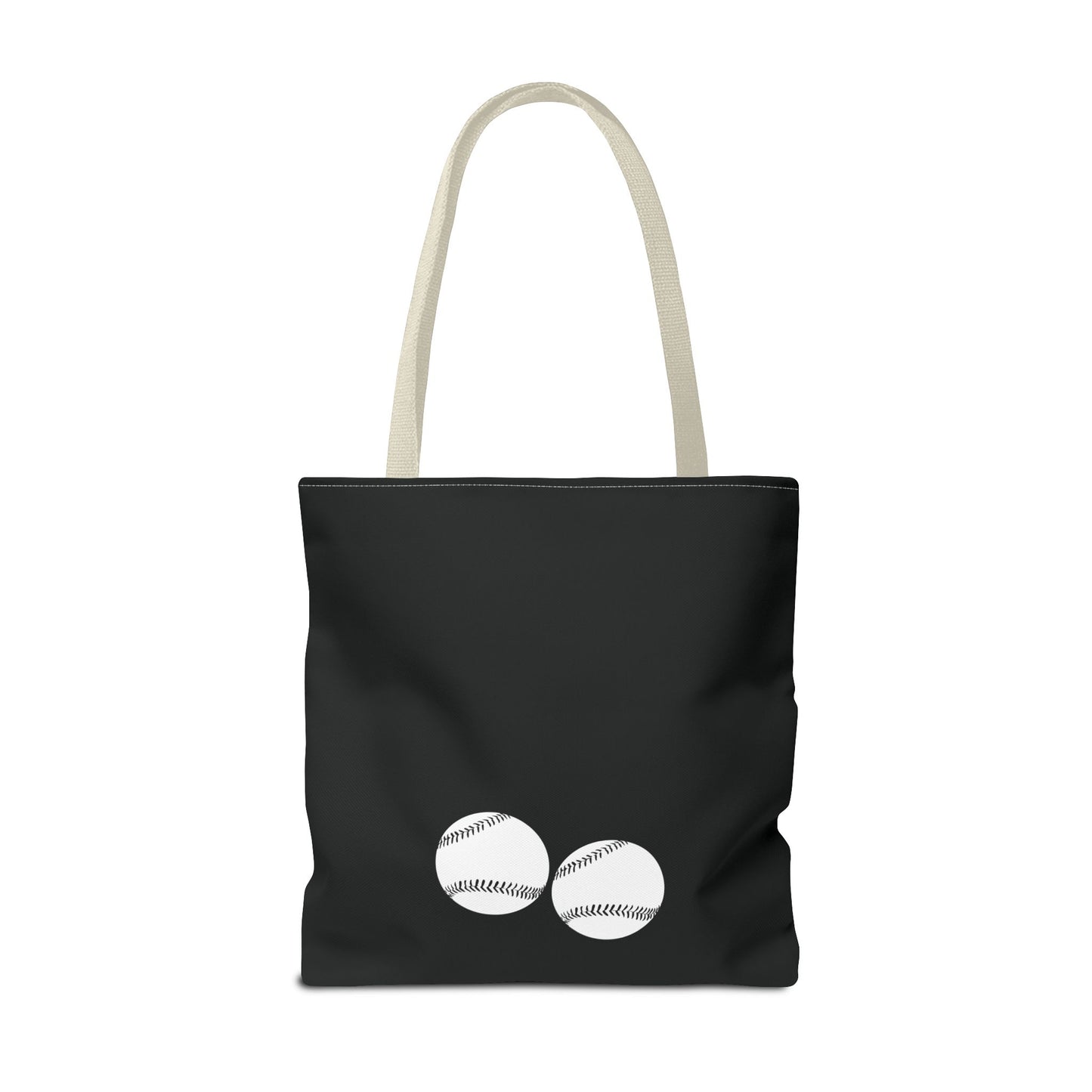 Black BaseBall Bag Tote Bag