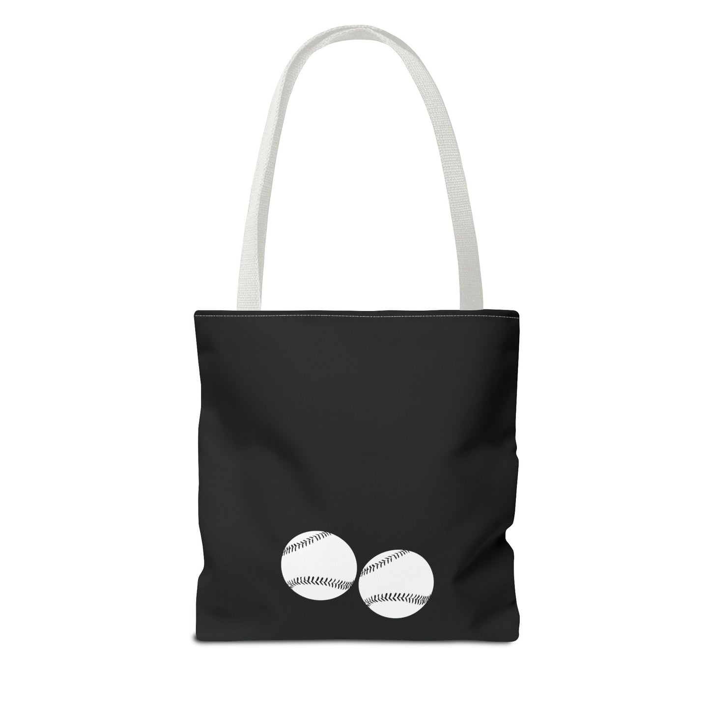 Black BaseBall Bag Tote Bag