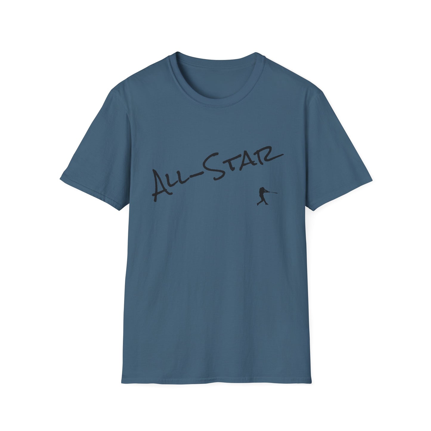 All Star Baseball Unisex Softstyle T-Shirt - Baseball Tee