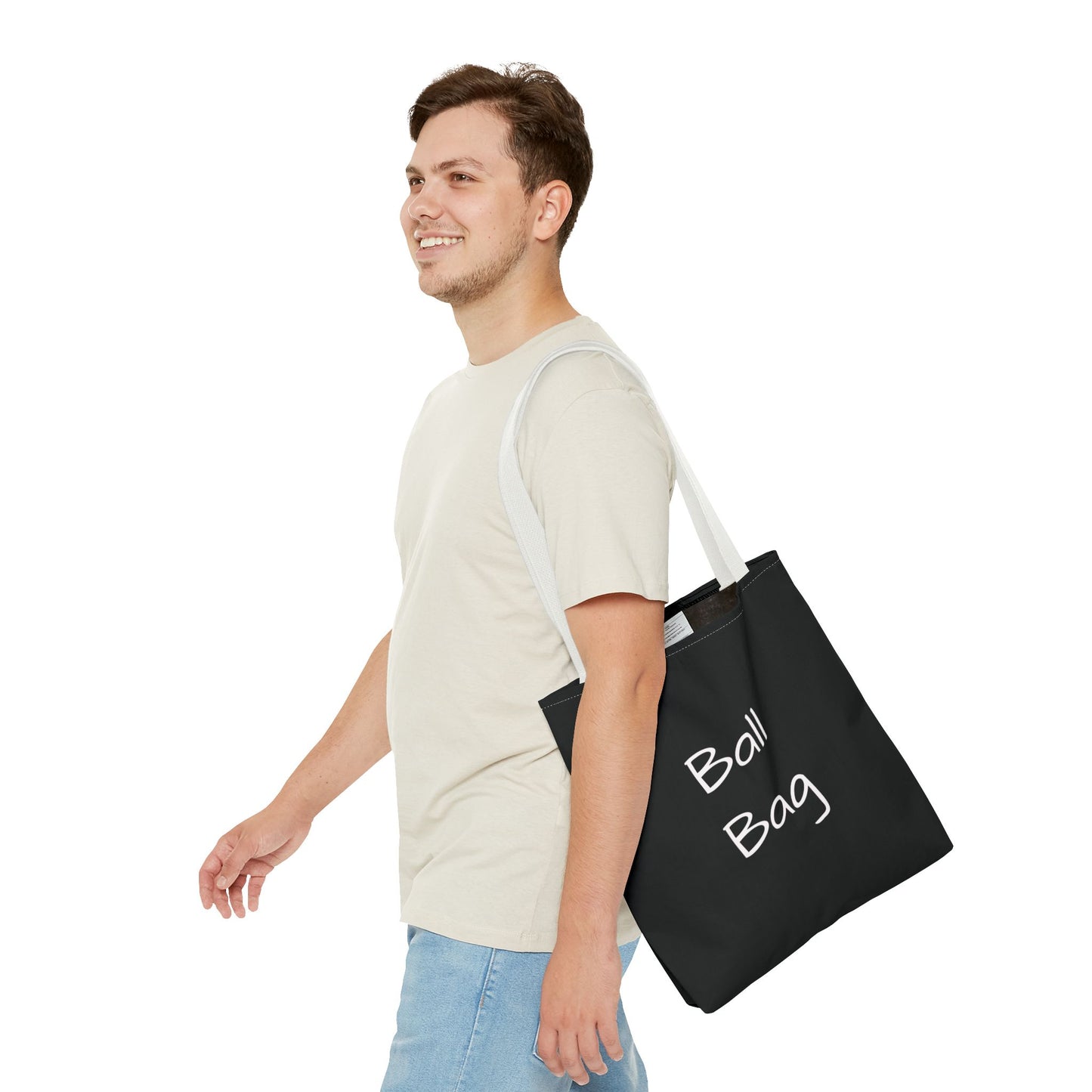 Black BaseBall Bag Tote Bag