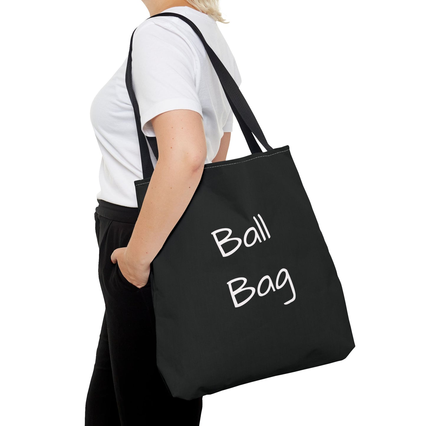 Black BaseBall Bag Tote Bag