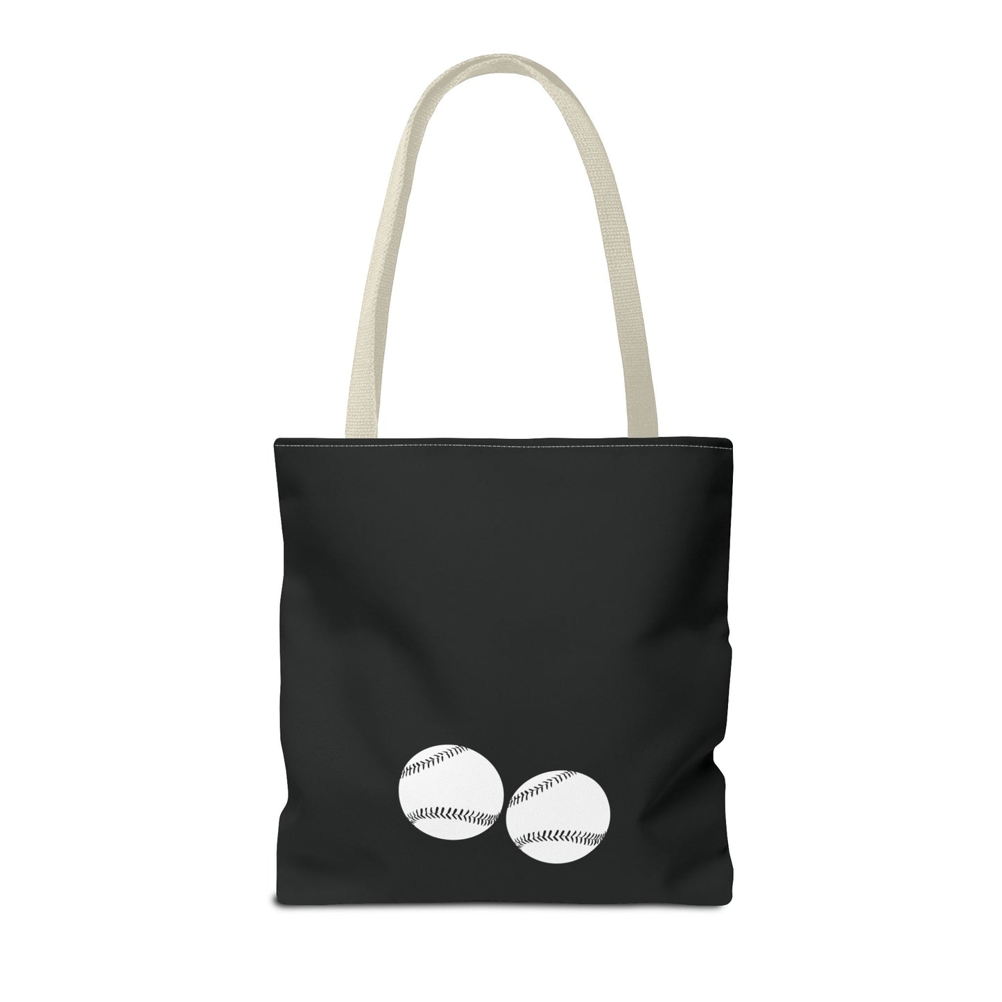 Black BaseBall Bag Tote Bag