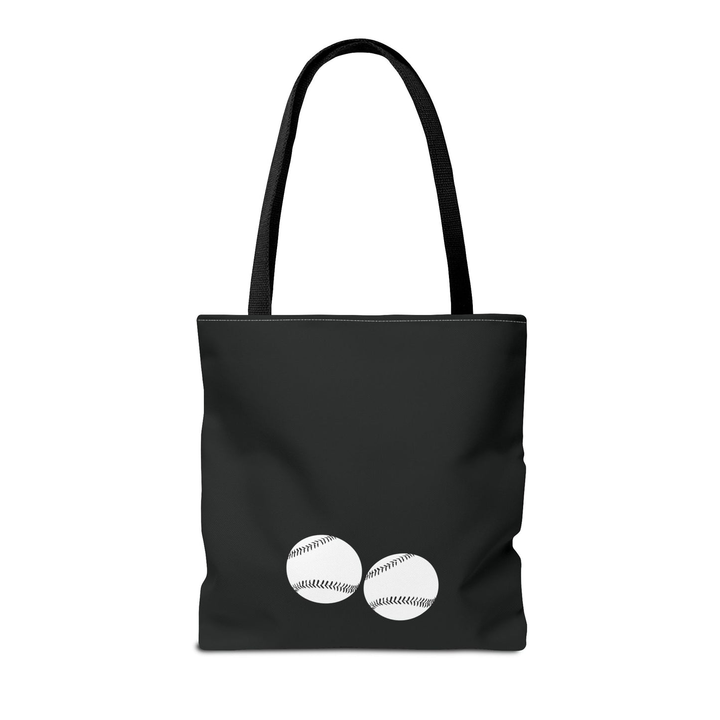 Black BaseBall Bag Tote Bag