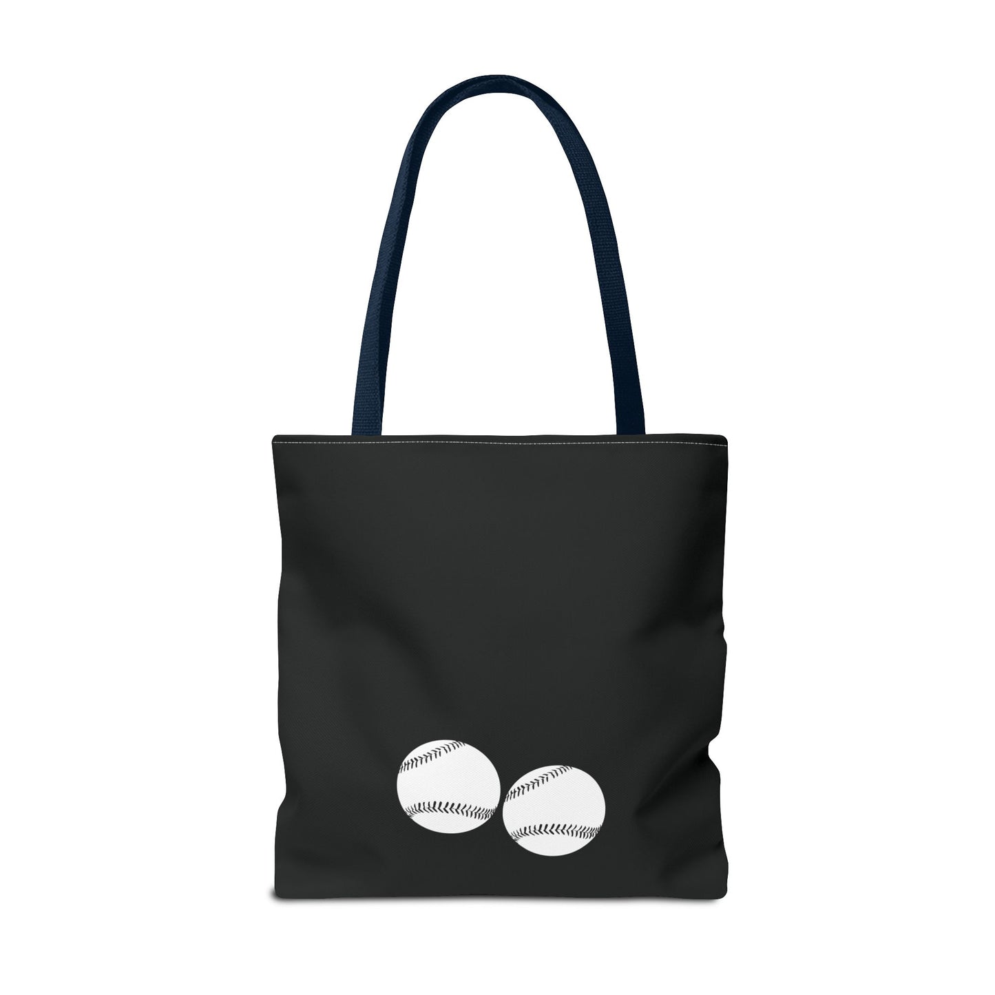 Black BaseBall Bag Tote Bag