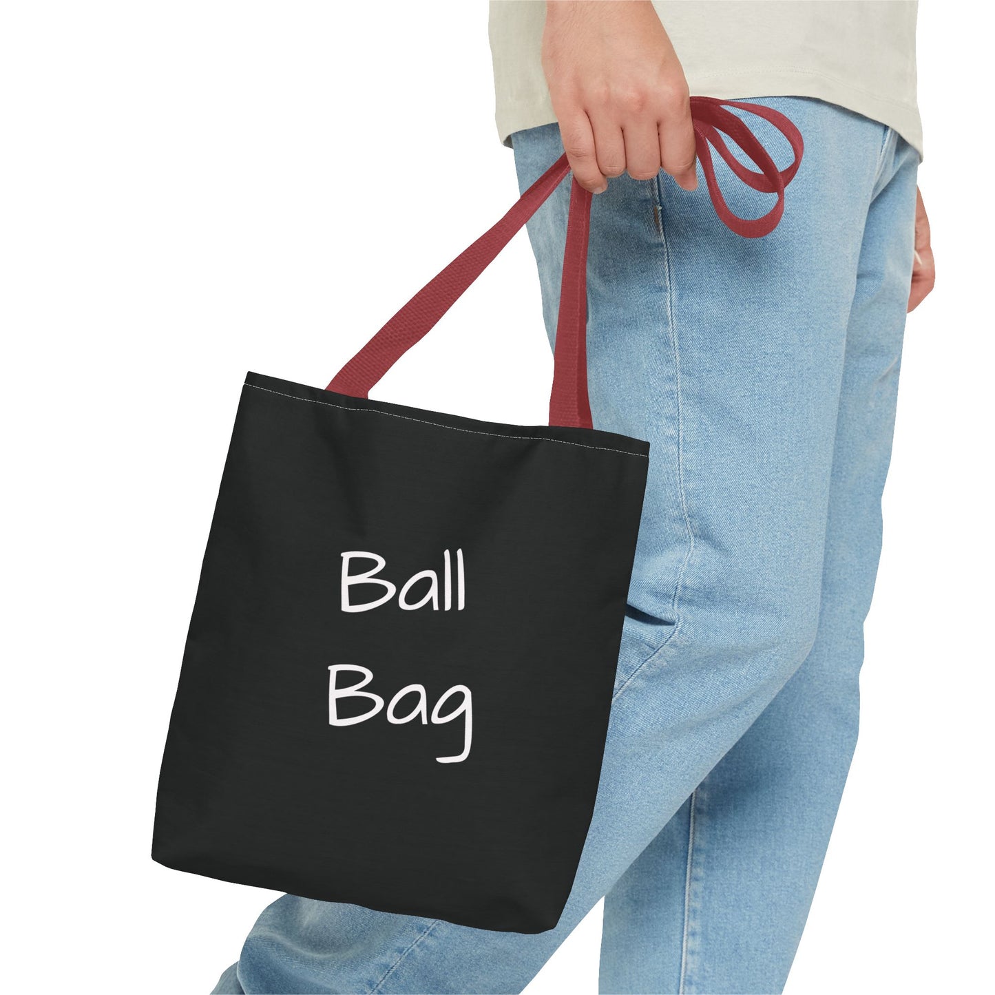 Black BaseBall Bag Tote Bag