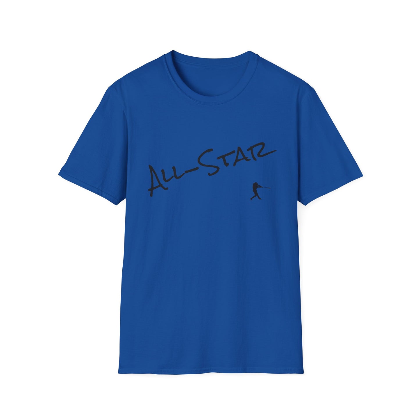 All Star Baseball Unisex Softstyle T-Shirt - Baseball Tee