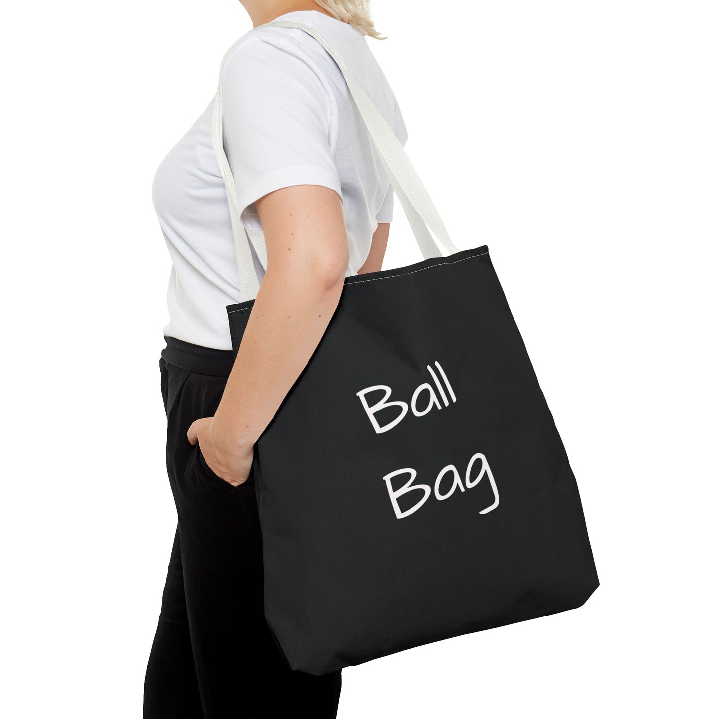 Black BaseBall Bag Tote Bag