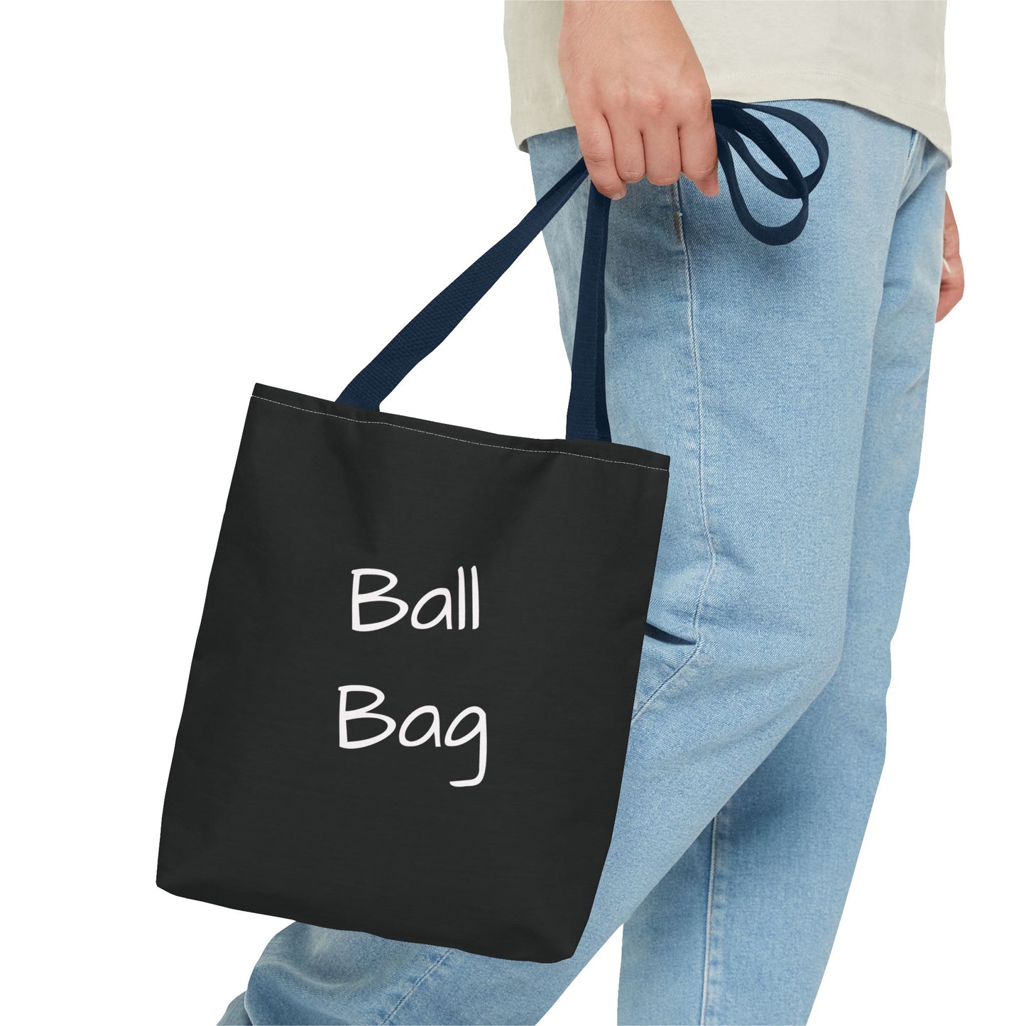 Black BaseBall Bag Tote Bag