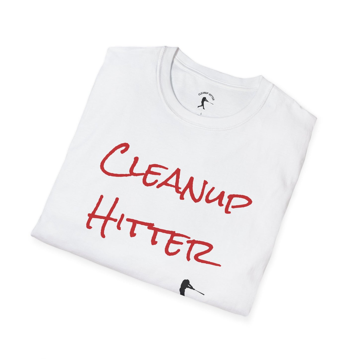 Cleanup Hitter Unisex Softstyle T-Shirt - Baseball Tee