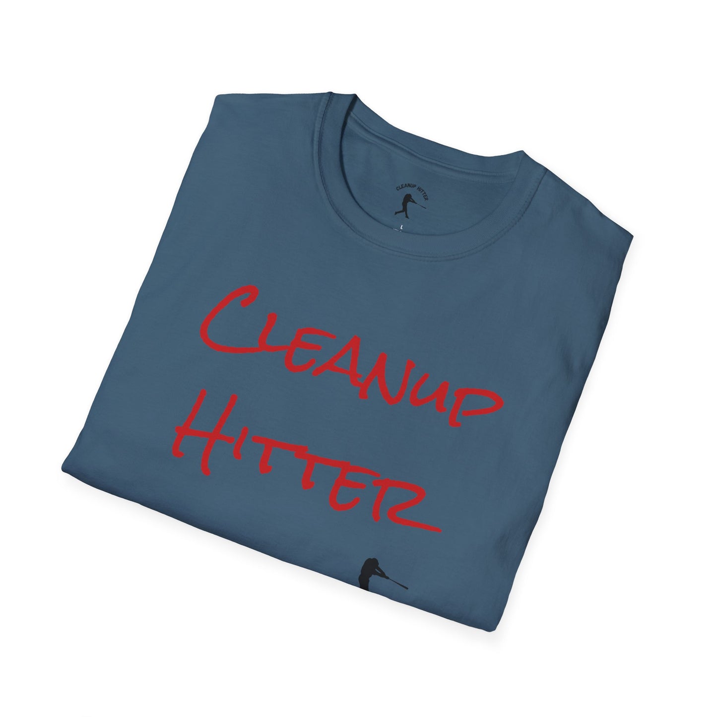 Cleanup Hitter Unisex Softstyle T-Shirt - Baseball Tee