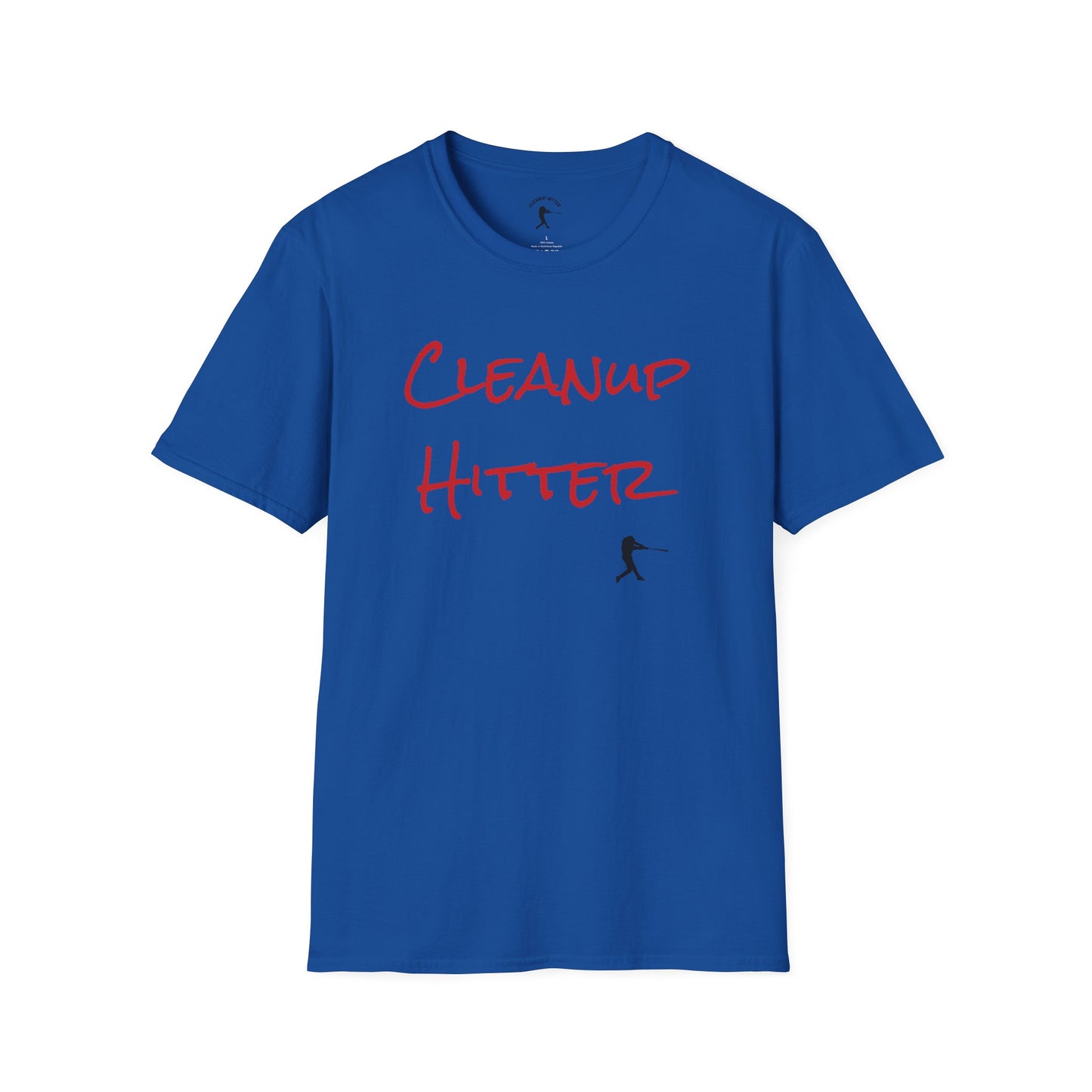 Cleanup Hitter Unisex Softstyle T-Shirt - Baseball Tee