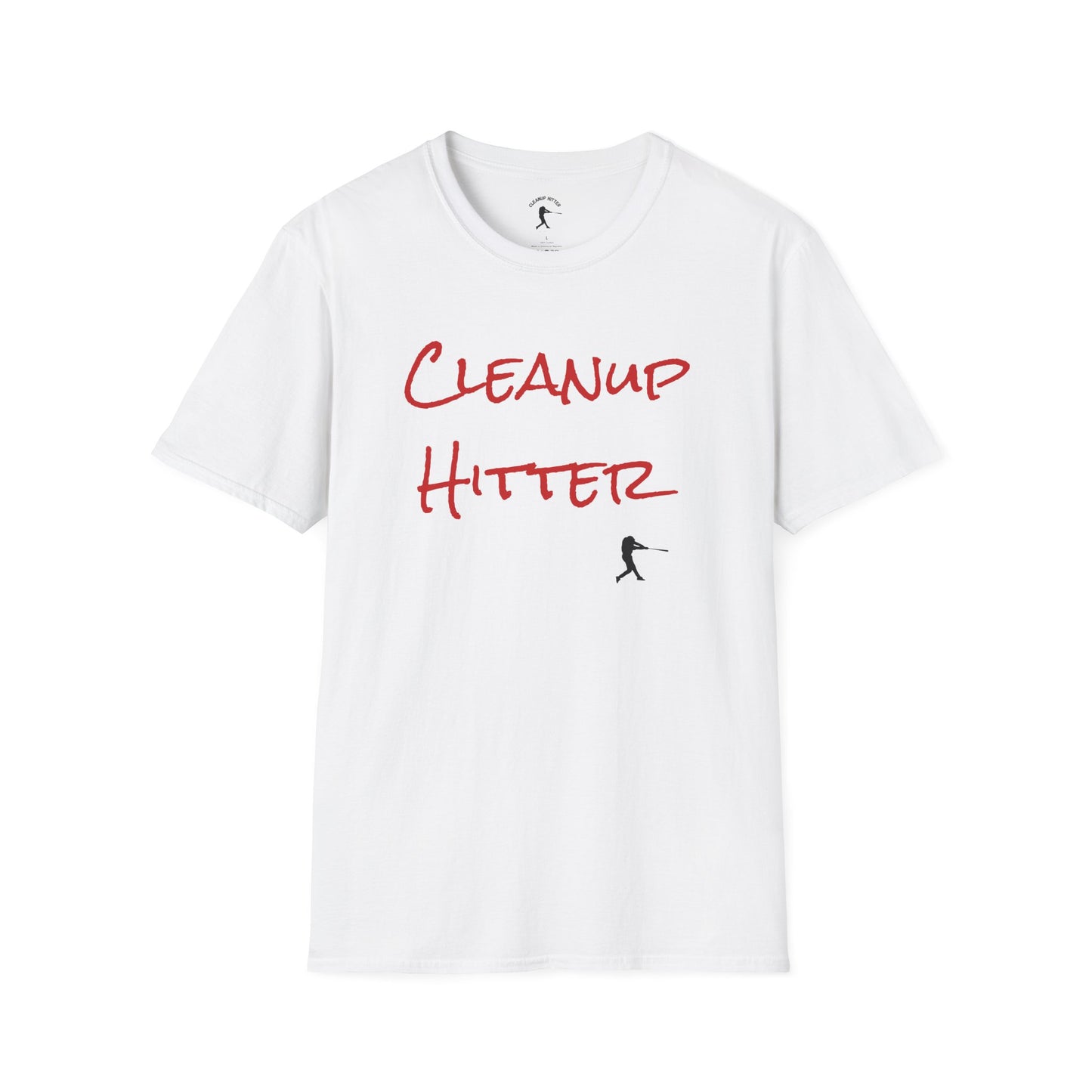 Cleanup Hitter Unisex Softstyle T-Shirt - Baseball Tee