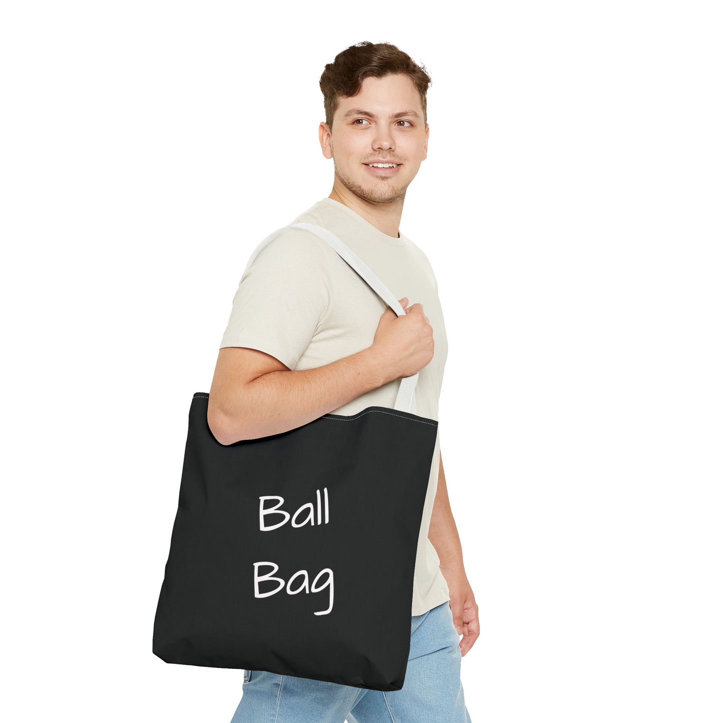 Black BaseBall Bag Tote Bag