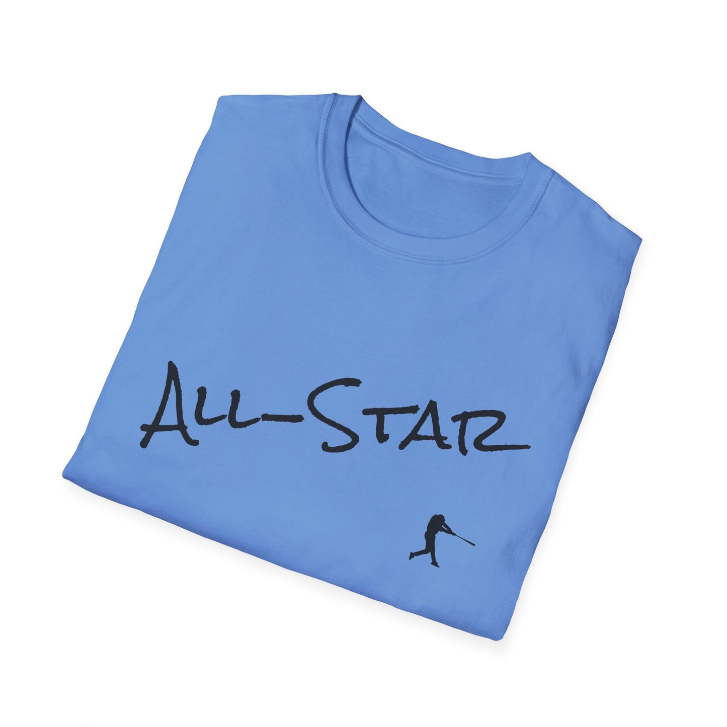 All Star Baseball Unisex Softstyle T-Shirt - Baseball Tee