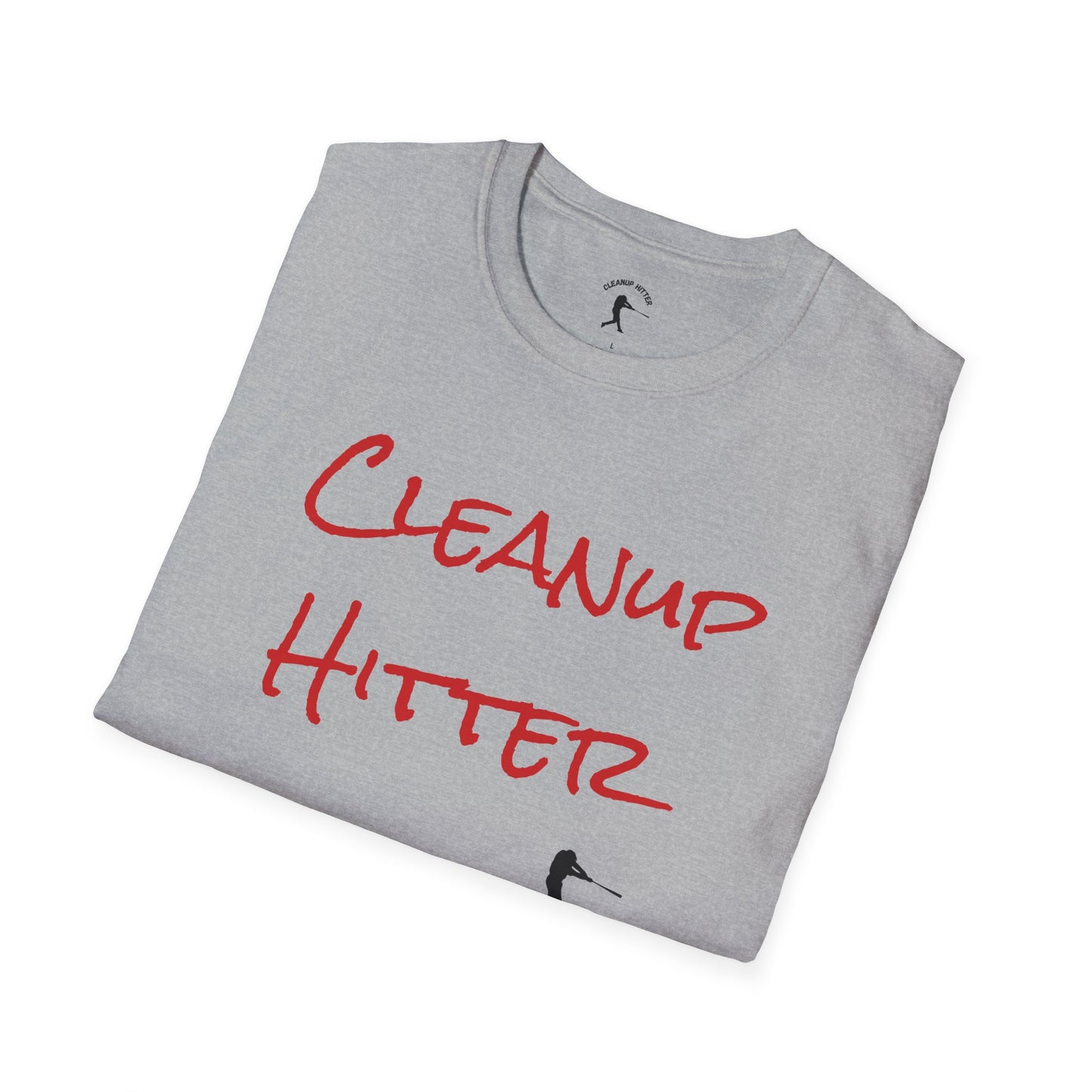 Cleanup Hitter Unisex Softstyle T-Shirt - Baseball Tee