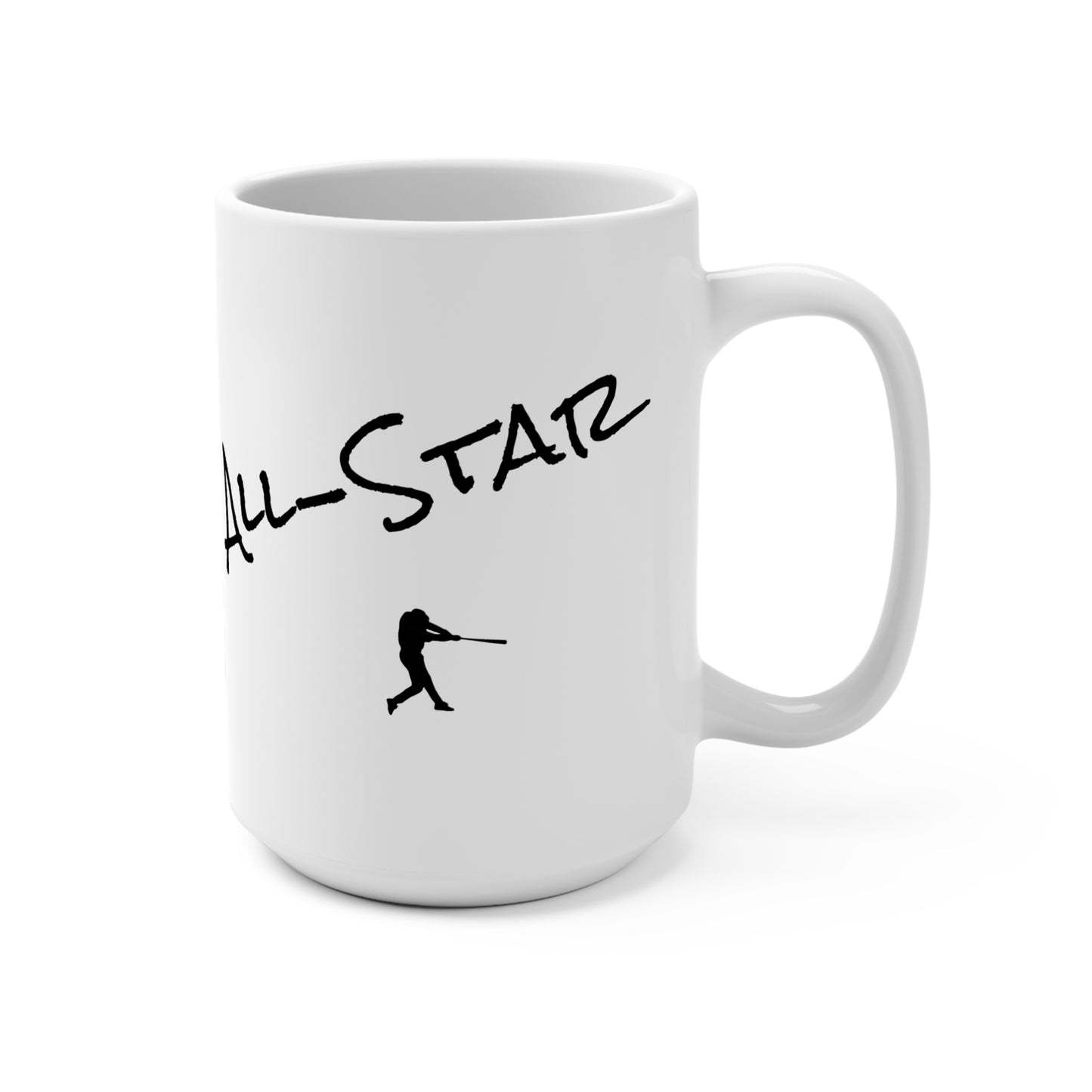 All-Star Baseball Mug - 15oz Coffee Cup