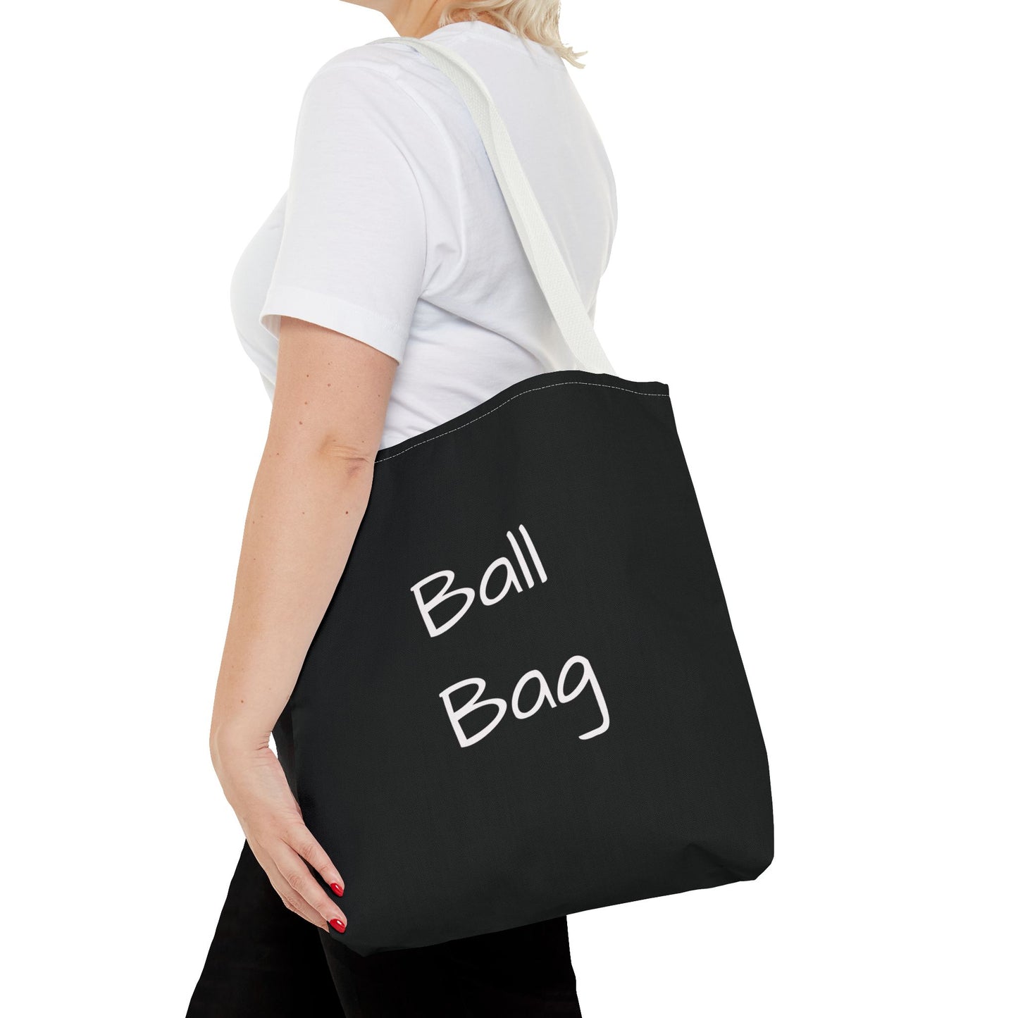 Black BaseBall Bag Tote Bag