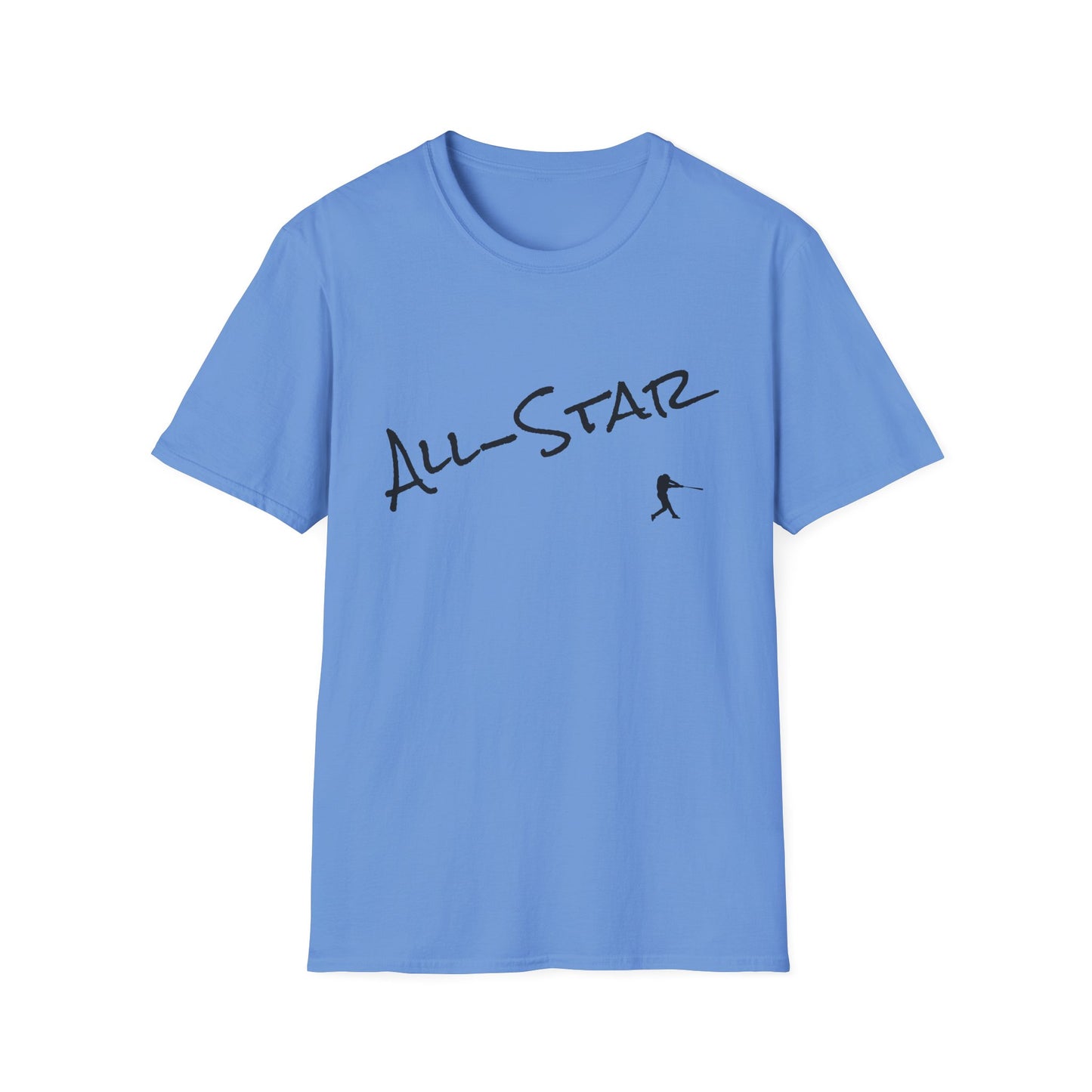 All Star Baseball Unisex Softstyle T-Shirt - Baseball Tee